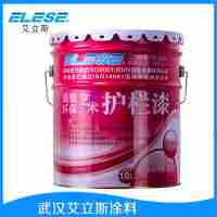 艾立斯20kgELESE牌藝術(shù)水性圍欄漆環(huán)保水性漆T仿木護(hù)欄專用涂料大紅/大紫/中黃/太青藍(lán)20KG