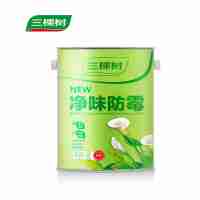 三棵樹凈味防霉墻面漆 環(huán)保內(nèi)墻乳膠漆 油漆涂料水漆7kg/桶