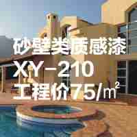 外墻涂裝系列質(zhì)感漆XY-275元/㎡砂壁類質(zhì)感漆（膩子+1底+質(zhì)感漆+罩面）