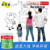 好秀家凈味環(huán)保補墻漆墻面修補漆墻面翻新美白白色乳膠漆油漆涂料