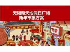 無錫新天地假日廣場 新年市集火熱報名中