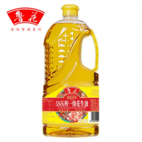 魯花 香味家族系列5S壓榨一級花生油 花生油 物理壓榨 900ml