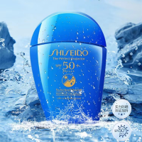 日本資生堂藍(lán)胖子防曬霜50ml防護(hù)乳清爽不油膩戶外防紫外線SPF50+
