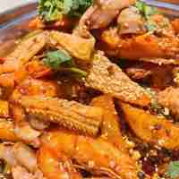 干鍋魷魚(yú)蝦