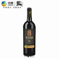 中糧名莊薈法國黑軒8號紅葡萄酒 原瓶進口 單支750ml
