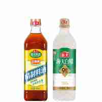 海天平安團圓調(diào)味組合套裝3100款(中華老字號)【料酒+白醋+生抽+老抽】