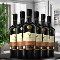 【6瓶】君薩克古堡法國進口猶塔干紅萄酒紅酒750ml*6