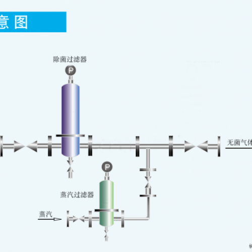 真空泵排氣口滅毒裝置